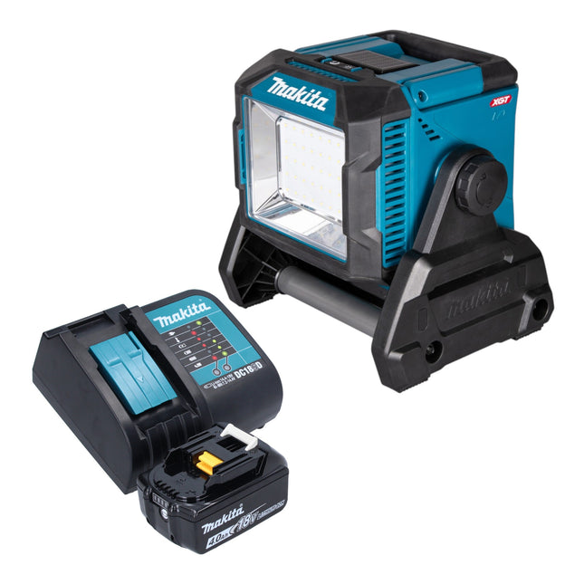 Makita ML 005 G SM1 Akku Baustellenleuchte 18 40 V max 3 600 lm 1x Akku 4 0 Ah Ladegeraet 0 - toolbrothers