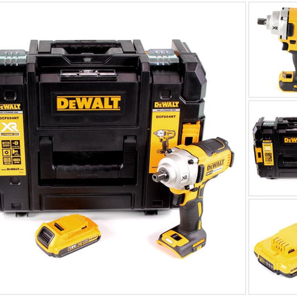 DeWalt DCF 894 NT Akku Schlagschrauber 18 V 447 Nm 1/2" Brushless + 1x Akku 2,0 Ah + TSTAK - ohne Ladegerät - Toolbrothers
