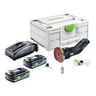 Festool OFKC 500 R3 EB Basic Akku Kantenfraese 18 V 10 mm Brushless 2x Akku 4 0 Ah Ladegeraet Systainer 0 - toolbrothers