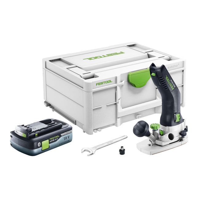 Festool MFKC 700 EB Basic Akku Modul Kantenfraese 18 V 8 mm Brushless 1x Akku 4 0 Ah Systainer ohne Ladegeraet 0 - toolbrothers