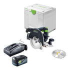 Festool HKC 55 KEB Basic Akku Handkreissaege 18 V 160 mm Brushless 1x Akku 5 0 Ah Ladegeraet Systainer 0 - toolbrothers