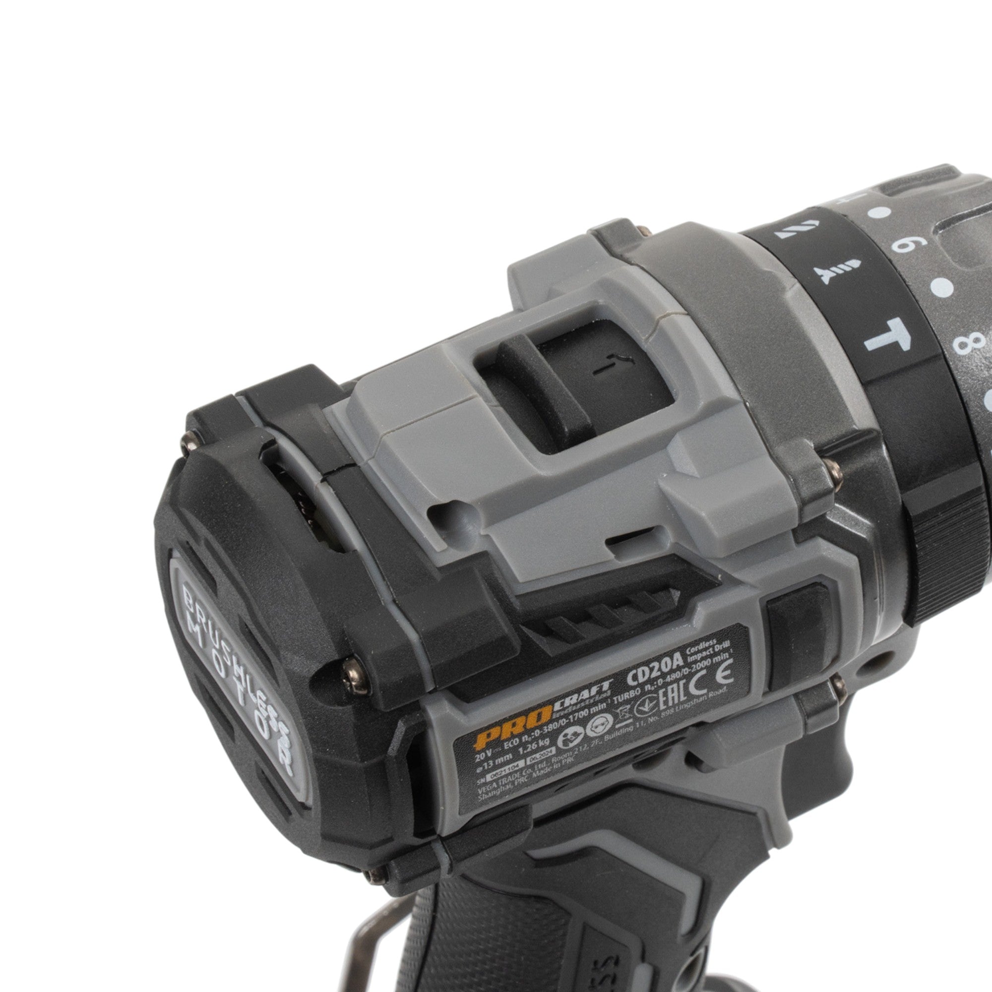 Procraft Industrial CD20Abb Akku Schlagbohrschrauber 20 V 85 Nm Solo ohne Akku ohne Ladegeraet 4 - toolbrothers