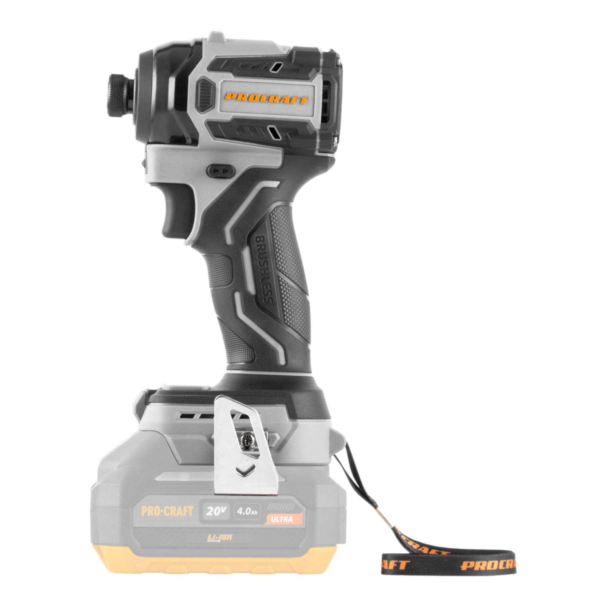 Procraft Industrial ID20Abb Akku Schlagschrauber 20 V 180 Nm 1 4 Solo ohne Akku ohne Ladegeraet 3 - toolbrothers