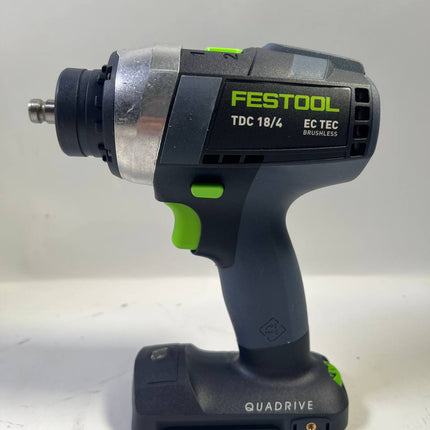 Festool TDC 18 4 I Basic Akku Bohrschrauber 18 V 75 Nm 575601 Brushless Systainer Leicht Gebraucht 3 - toolbrothers
