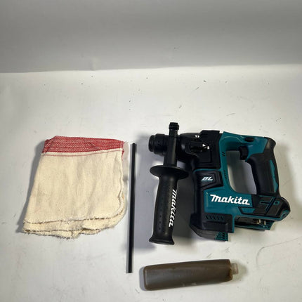 Makita DHR 171 Z Akku Bohrhammer 18 V 1 2 J SDS Plus Brushless Solo Leicht Gebraucht 4 - toolbrothers
