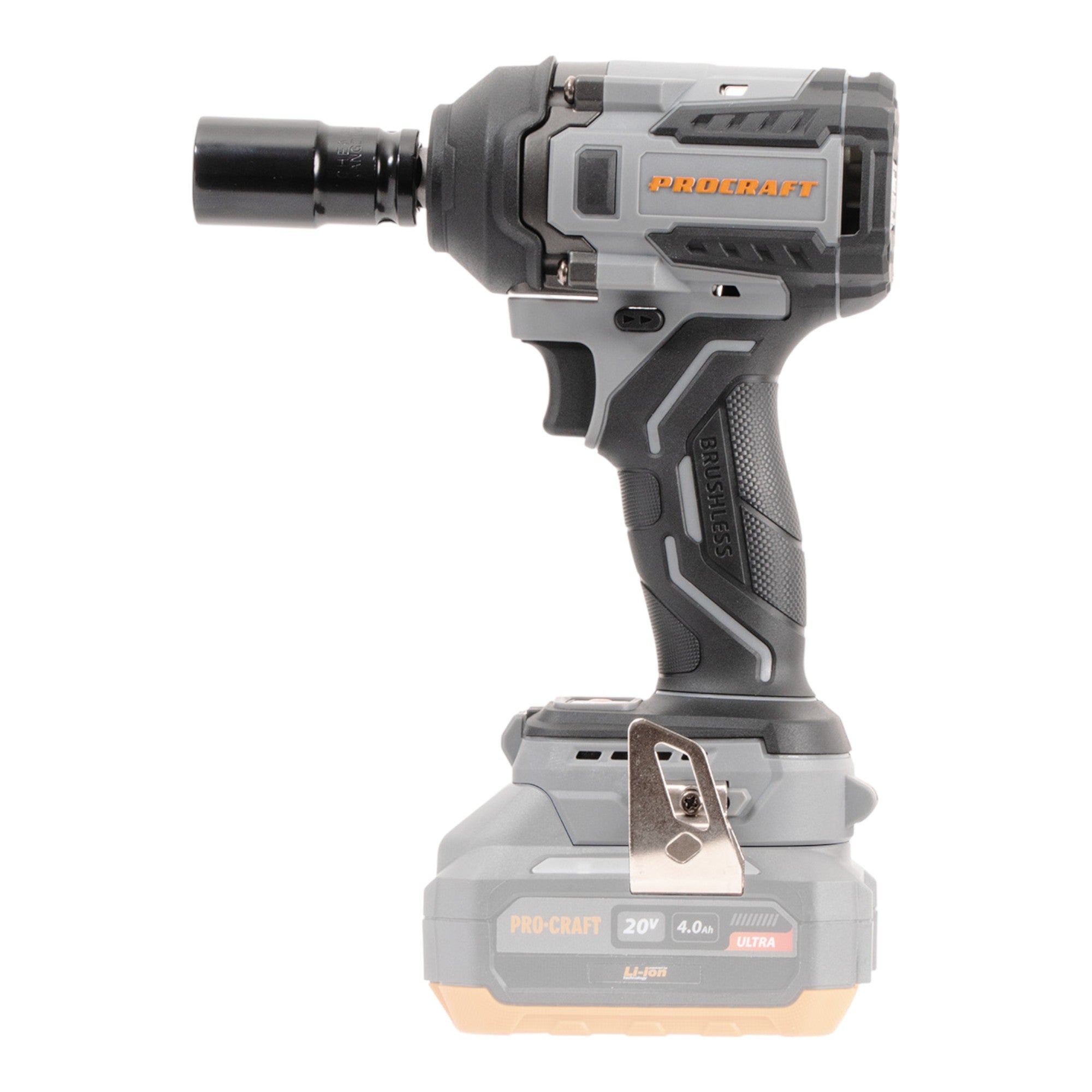 Procraft Industrial IW550Abb Akku Schlagschrauber 20 V 550 Nm 1 2 1x Akku 2 0 Ah ohne Ladegeraet 2 - toolbrothers