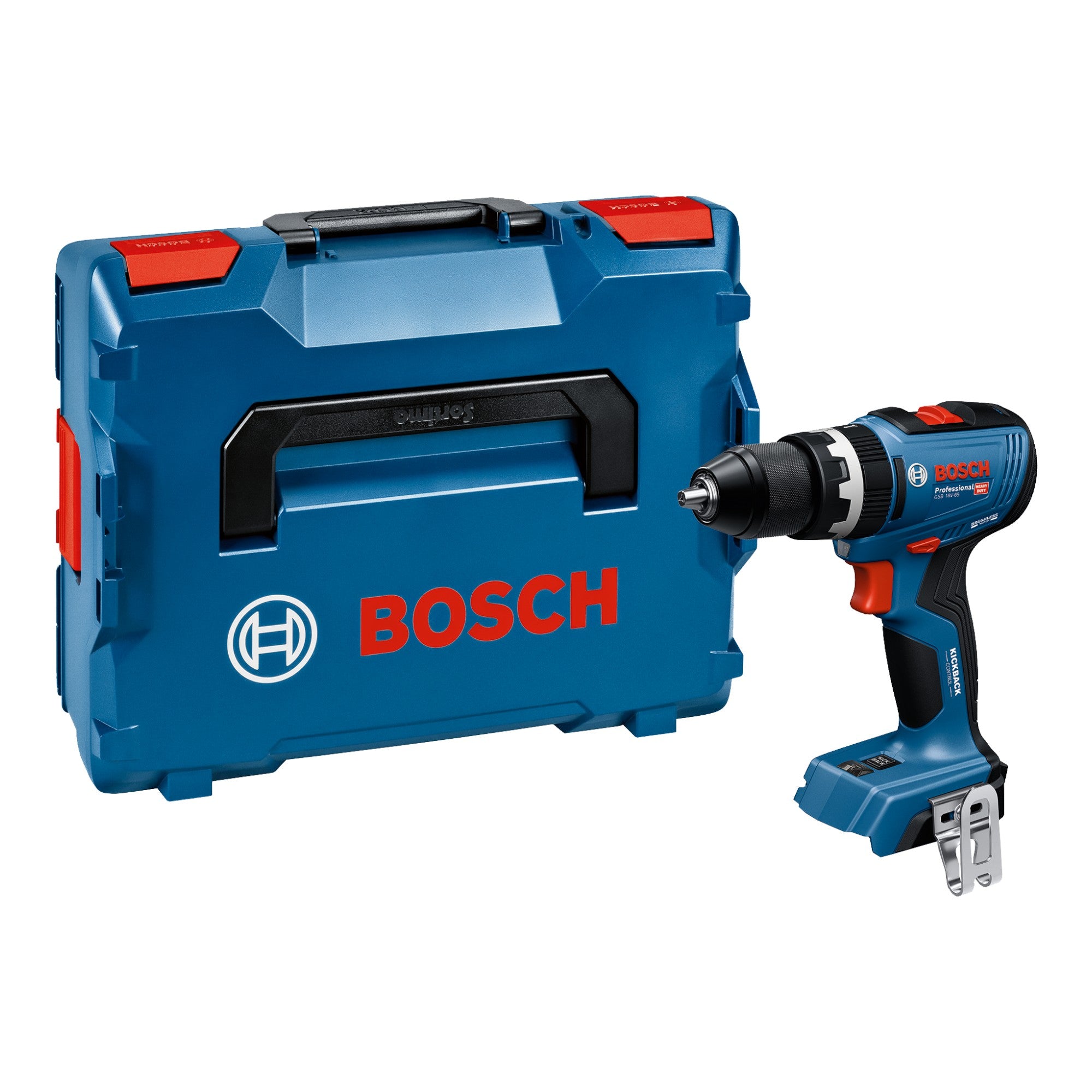 Bosch GSB 18V 65 Professional Akku Schlagbohrschrauber 18 V 65 Nm 06019N3301 Brushless L Boxx ohne Akku ohne Ladegeraet 0 - toolbrothers