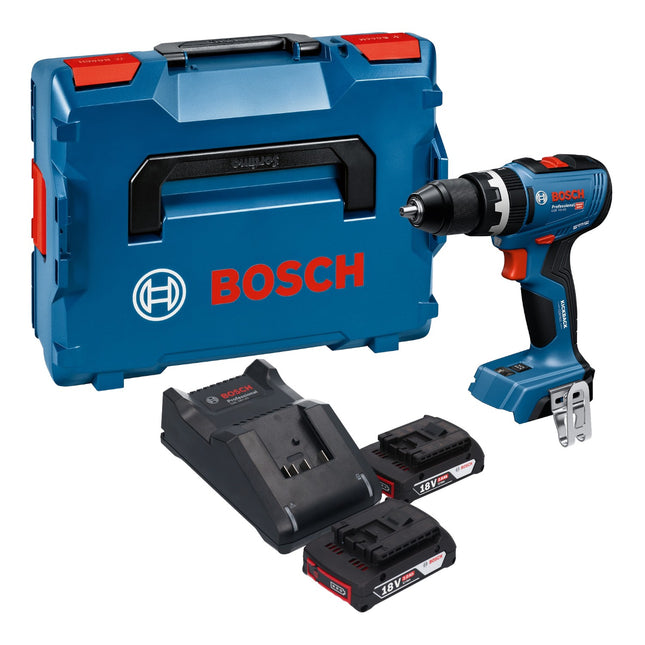 Bosch GSB 18V 65 Professional Akku Schlagbohrschrauber 18 V 65 Nm Brushless 2x Akku 2 0 Ah Ladegeraet L Boxx 0 - toolbrothers
