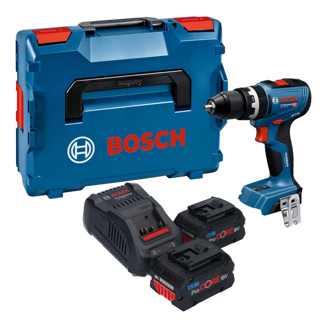 Bosch GSB 18V 65 Professional Akku Schlagbohrschrauber 18 V 65 Nm Brushless 2x ProCORE Akku 5 5 Ah Ladegeraet L Boxx 0 - toolbrothers