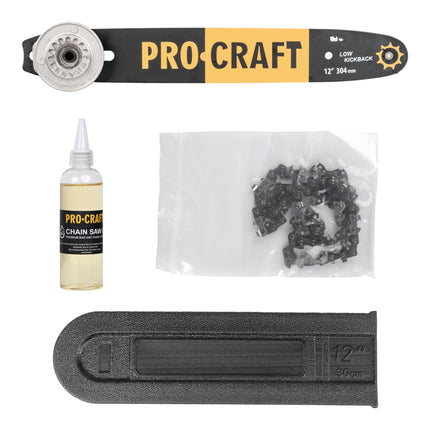 Procraft PKA42Libb Akku Kettensaege 20 V 304 mm Brushless 2x Akku 2 0 Ah Ladegeraet 4 - toolbrothers