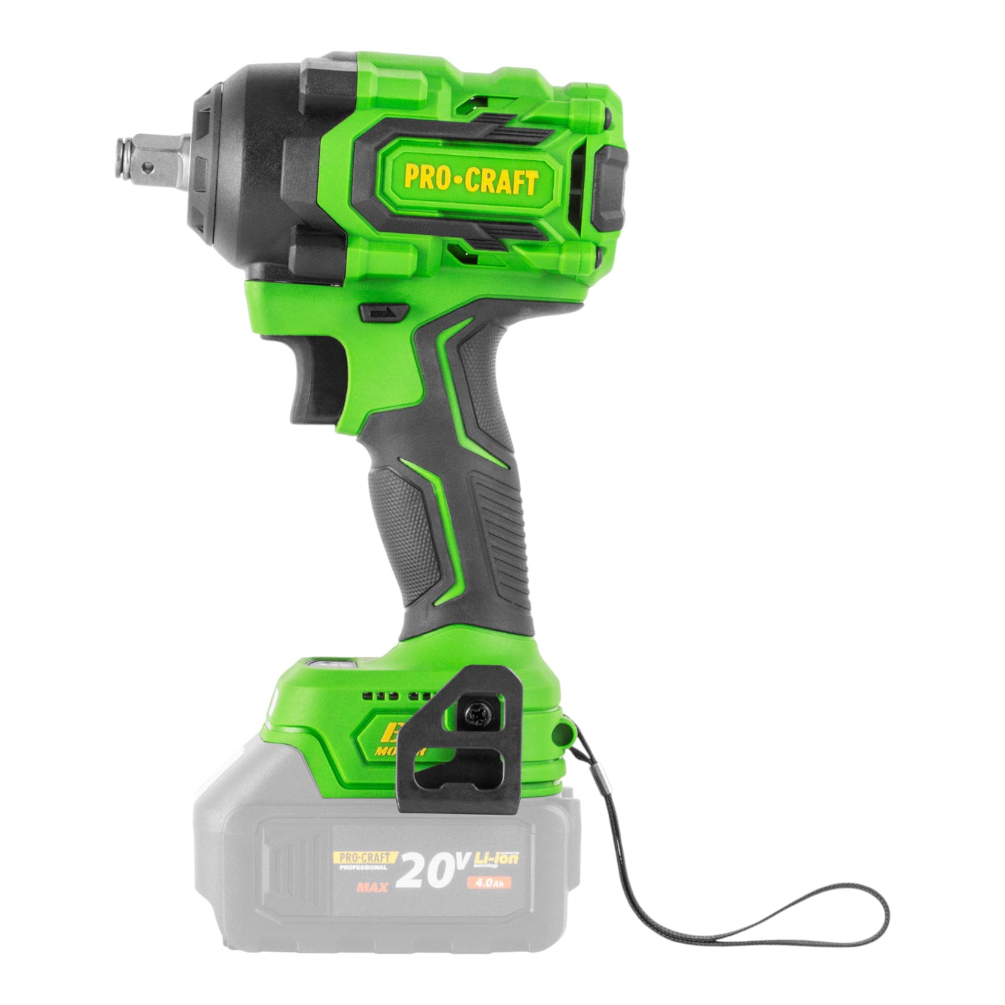 Procraft PWA18bb Akku Schlagschrauber 20 V 550 Nm 1 2 Brushless 2x Akku 2 0 Ah Ladegeraet 2 - toolbrothers