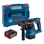 Bosch GBH 18V 22 Professional Akku Bohrhammer 18 V 1 9 J SDS Plus Brushless 1x Akku 5 0 Ah L Boxx ohne Ladegeraet 0 - toolbrothers