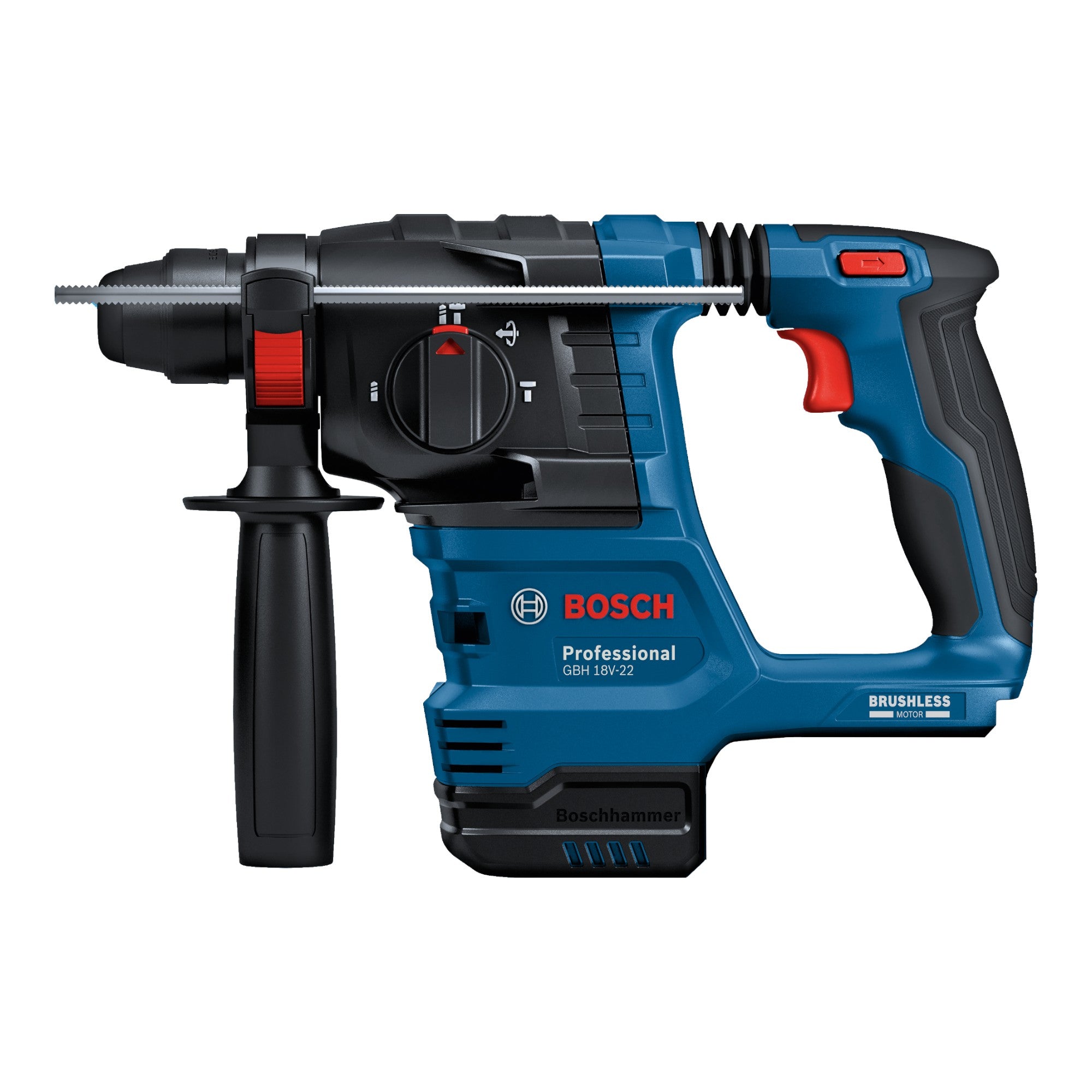 Bosch GBH 18V 22 Professional Akku Bohrhammer 18 V 1 9 J SDS Plus Brushless 1x ProCORE Akku 5 5 Ah L Boxx ohne Ladegeraet 1 - toolbrothers
