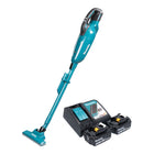 Makita DCL 284 FRF2 Akku Staubsauger 18 V 0 73 l Brushless 2x Akku 3 0 Ah Ladegeraet 0 - toolbrothers