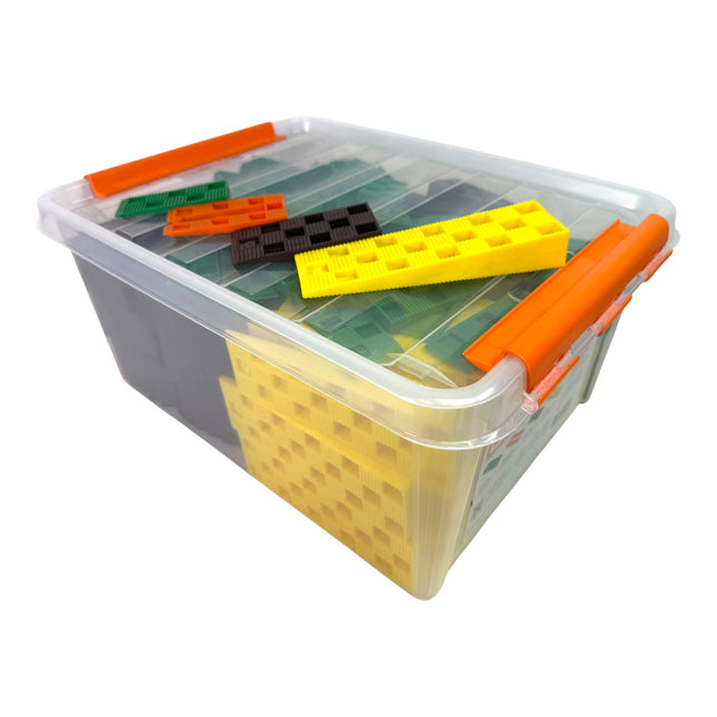 Knudsen Kilen Montage Mix Distanzkeile Box 245 Stueck 901000011  0 - toolbrothers