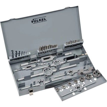 V LKEL Handgewindebohrer Schneideisen Satz 42 tlg M3 M12 HSS G DIN 352 223 49111  0 - toolbrothers