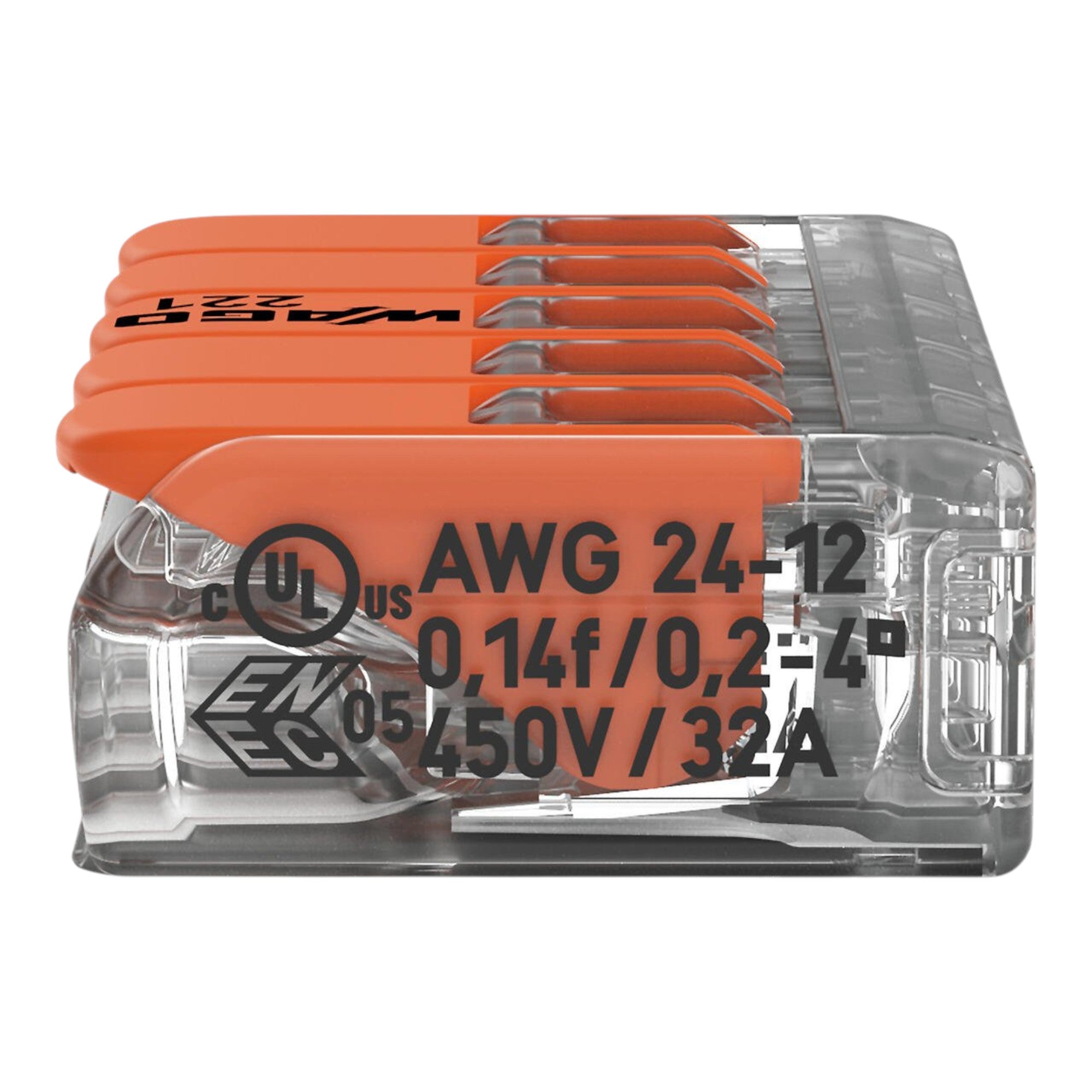 Wago 221 415 Verbindungsklemme 5 x 4 mm 25 Stueck 4 - toolbrothers