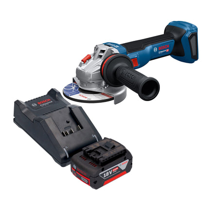 Bosch GWS 18V 11 Professional Akku Winkelschleifer 18 V 125 mm 1x Akku 5 0 Ah Ladegeraet 0 - toolbrothers