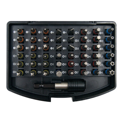 Procraft BS 56 Bit Set 56 teilig S2 Stahl Phillips Pozidriv Torx Hex Schlitz 2 - toolbrothers