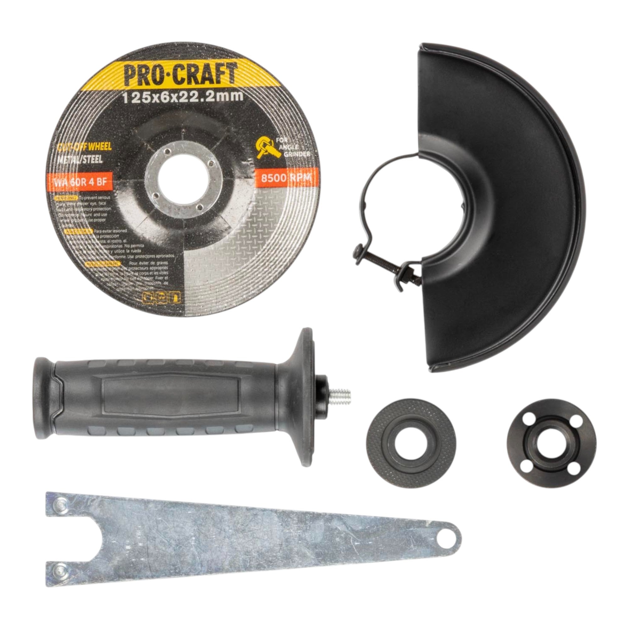 Procraft PW2350 Winkelschleifer 1300 Watt 125 mm Brushless 3 - toolbrothers
