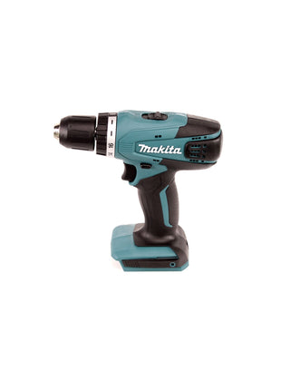 Taladro atornillador inalámbrico Makita DF 347 DWE 14,4 V Li-ion con 2 baterías de 1,5 Ah y cargador + Makita P-90261 Pro XL - Juego grande de brocas, taladros y accesorios de 70 piezas