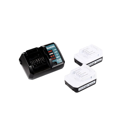 Makita DF 347 DWE Perceuse-visseuse sans fil 14,4 V Li-ion + 2x Batteries 1,5 Ah + Chargeur + Makita P-90261 Pro XL - Grand ensemble d'embouts, de perceuses et d'accessoires - 70 pièces