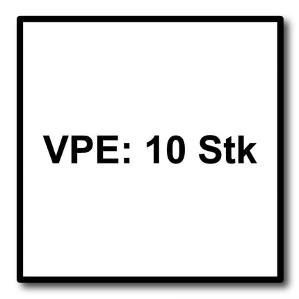 Fein E-Cut Precision Starlock Sägeblatt 10 Stk. 50 x 35 mm ( 63502126240 ) - Toolbrothers