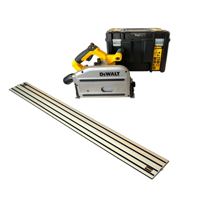 DeWalt DWS 520 KTR Tauchkreissaege 1300 Watt 165 mm Saegeblatt Fuehrungsschiene TSTAK 0 - toolbrothers