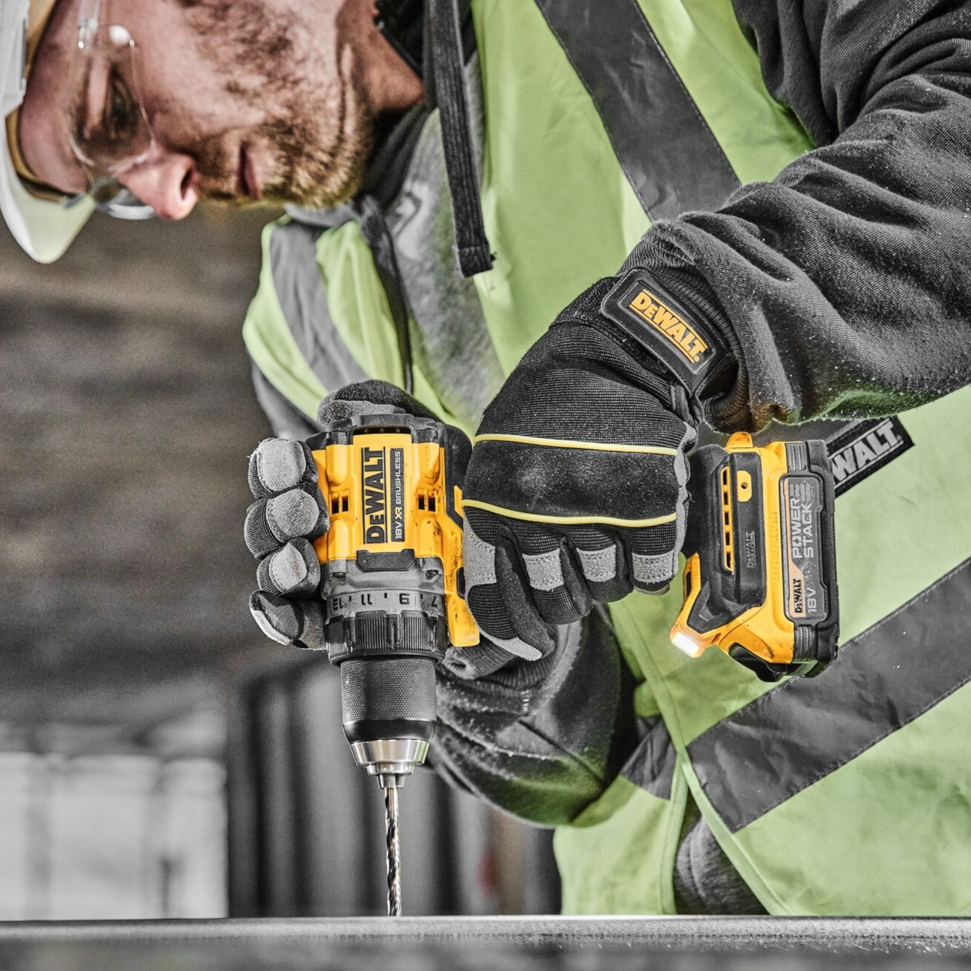 DeWalt DCK 2051 P2T Akku Kombo Kit 18 V DCD 800 Bohrschrauber 90 Nm DCF 850 Schlagschauber 205 Nm 1 4 2x Akku 5 0 Ah Ladegeraet 2 - toolbrothers
