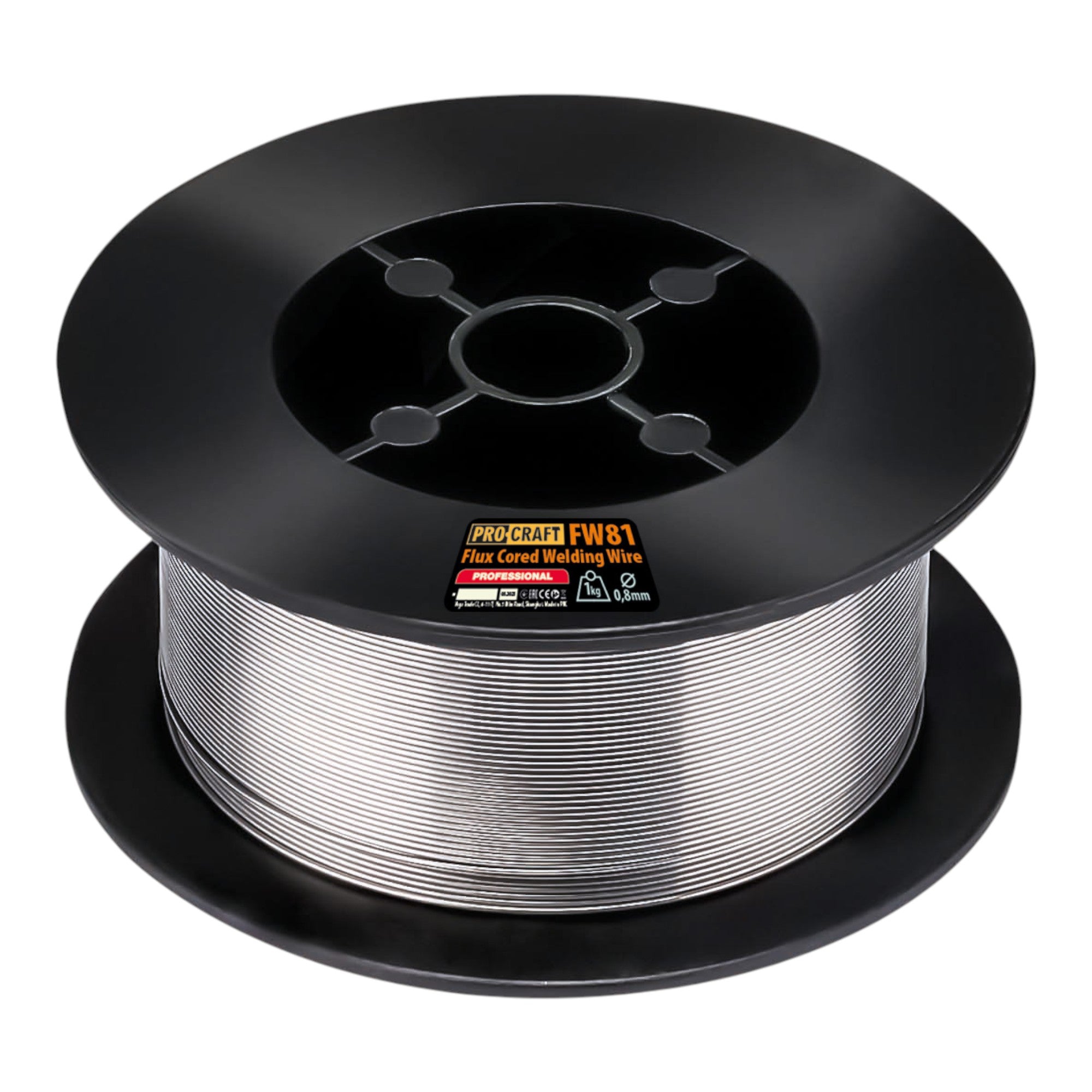 Procraft 4x FW81 Fuelldraht Schweissdraht FLUX 0 8 mm 1 0 kg 1 - toolbrothers