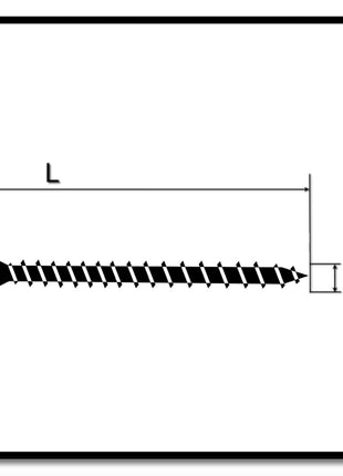 HECO UNIX-top Dielenschraube 4,0 x 70 mm 1000 Stk. Torx T-15 Linsensenkkopf Vollgewinde verzinkt A2K ( 2x 46504 ) - Toolbrothers