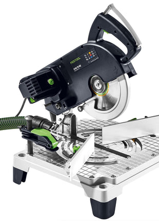 Festool SYM 70 RE SYMMETRIC Set Leistensäge 1150 Watt mit Sägeblatt ( 574927 ) + Festool Systainer T-LOC SYS 1 TL Werkzeug Koffer lichtgrau koppelbar ( 497563 ) - Toolbrothers