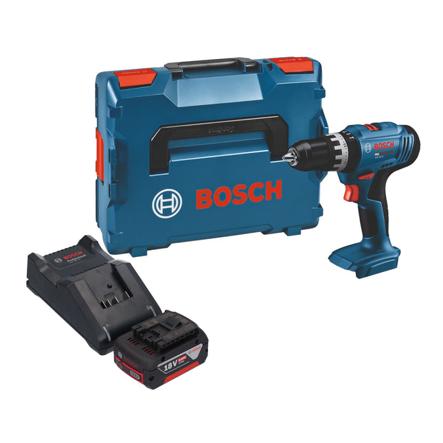 Bosch GSB 18V 25 Professional Akku Schlagbohrschrauber 18 V 56 Nm 1x Akku 5 0 Ah Ladegeraet L Boxx 0 - toolbrothers
