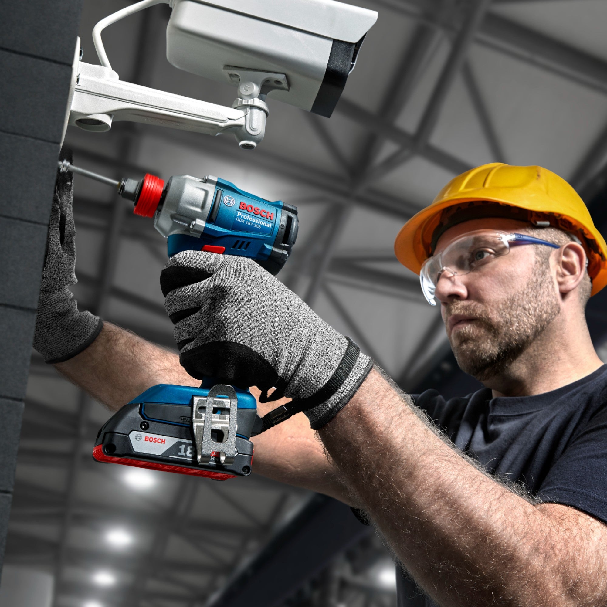 Bosch GDX 18V 285 Professional Akku Drehschlagschrauber 18 V 285 Nm 1 4 Brushless 2x Akku 4 0 Ah Ladegeraet 4 - toolbrothers