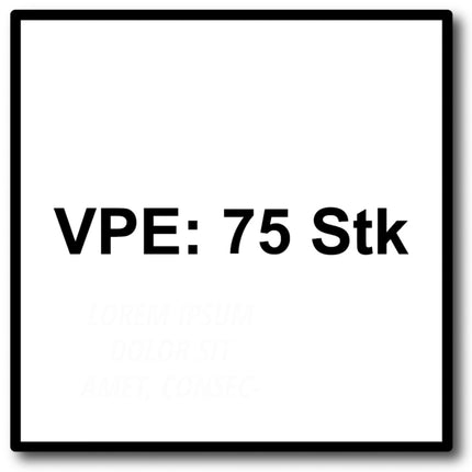 HECO MULTI-MONTI-plus SS Betonschraube 10 x 80 mm 75 Stk. SW 13 Sechskantkopf verzinkt A2K ( 3x 48403 ) - Toolbrothers