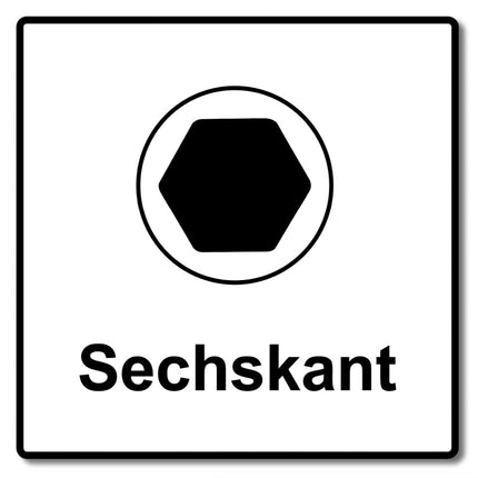 HECO MULTI-MONTI-plus SS Betonschraube 10 x 100 mm 50 Stk. SW 13 Sechskantkopf verzinkt A2K ( 2x 48453 ) - Toolbrothers