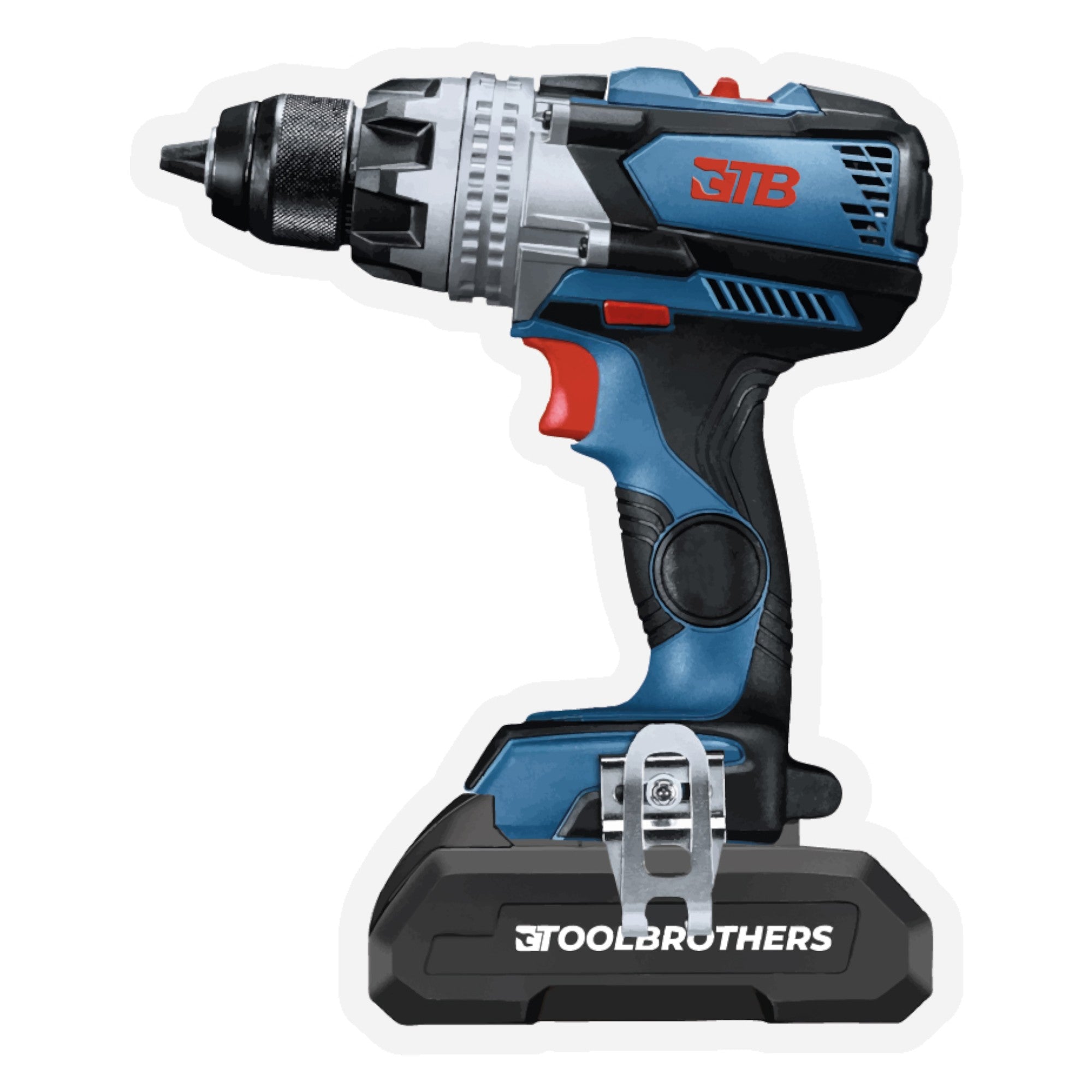 Toolbrothers Duftbaum EXPERT BLUE AKKUSCHRAUBER Design Duft NEW CAR exotische Duftnoten 1 - toolbrothers