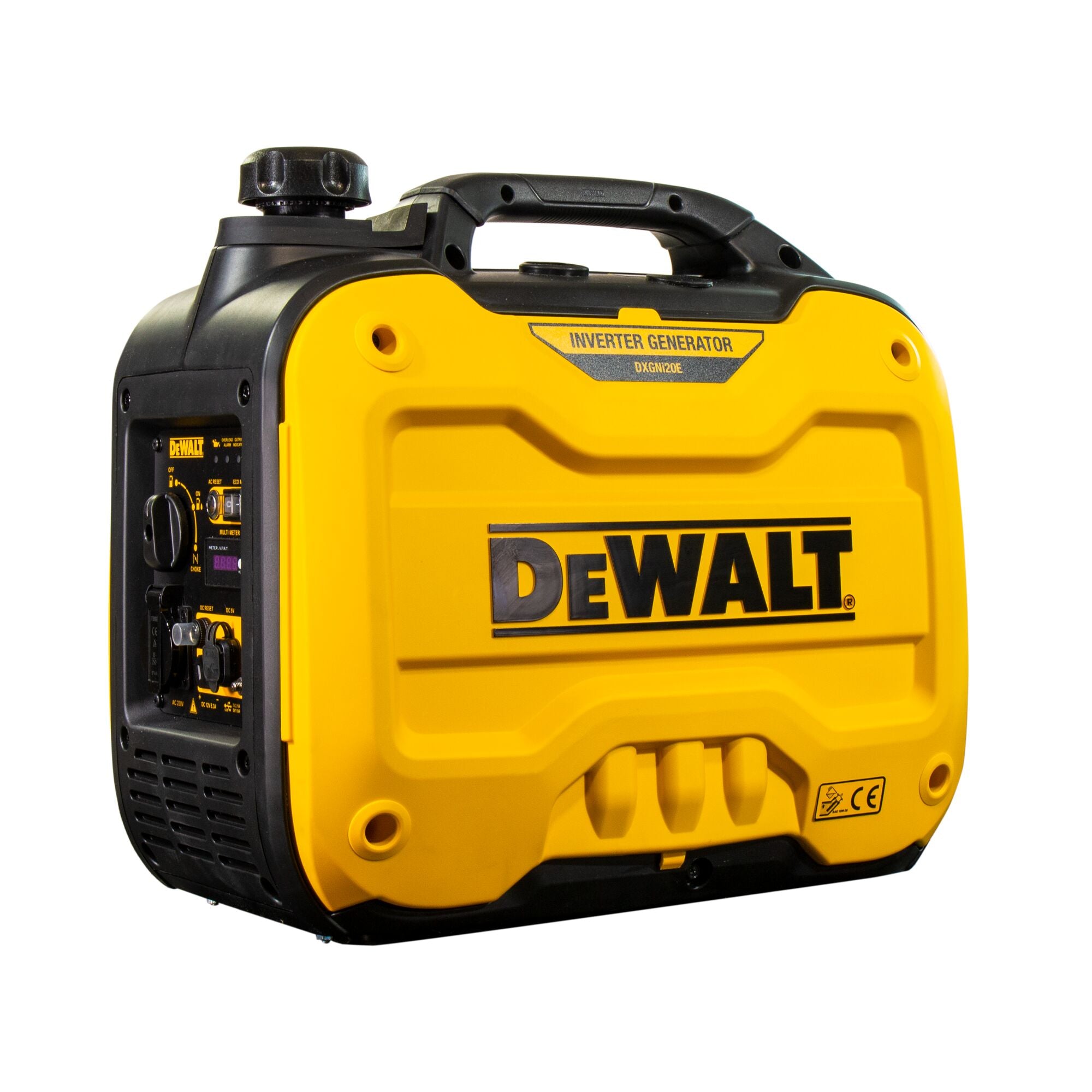 DeWalt DXGN i20 E Benzin Inverter Generator Stromerzeuger 2000 W 5000 ml 1 230 V 1 12 V DC Ausgang 2x USB Anschluesse 0 - toolbrothers