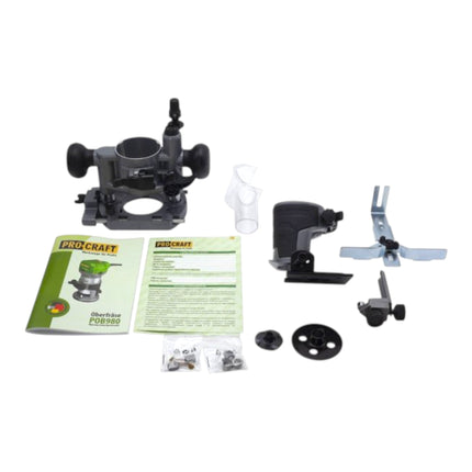 Procraft POB980 Oberfraese 710 Watt 6 10 mm Tasche 4 - toolbrothers