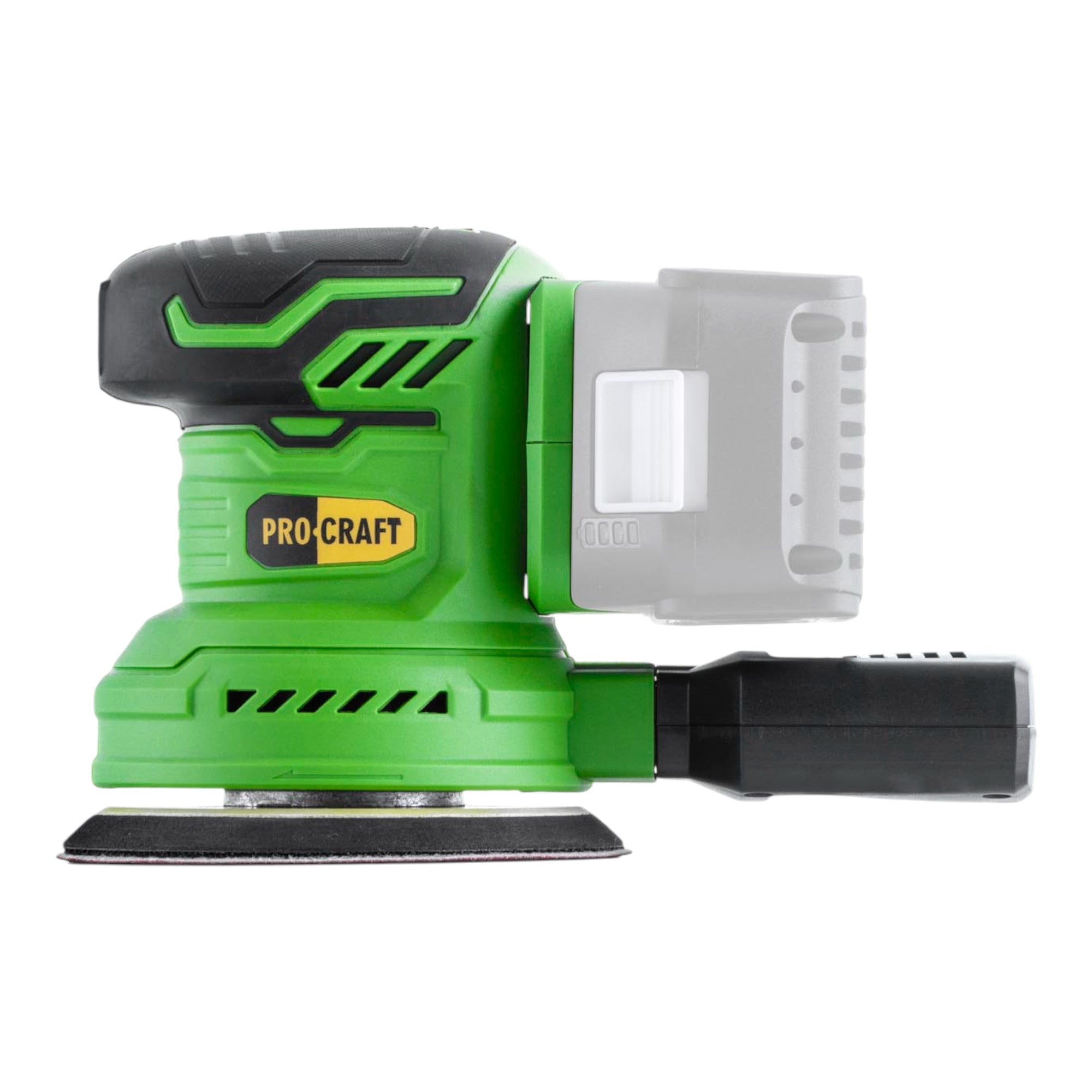 Procraft PX20BLbb Akku Exzenterschleifer 20 V 125 mm Brushless 1x Akku 4 0 Ah Ladegeraet 1 - toolbrothers