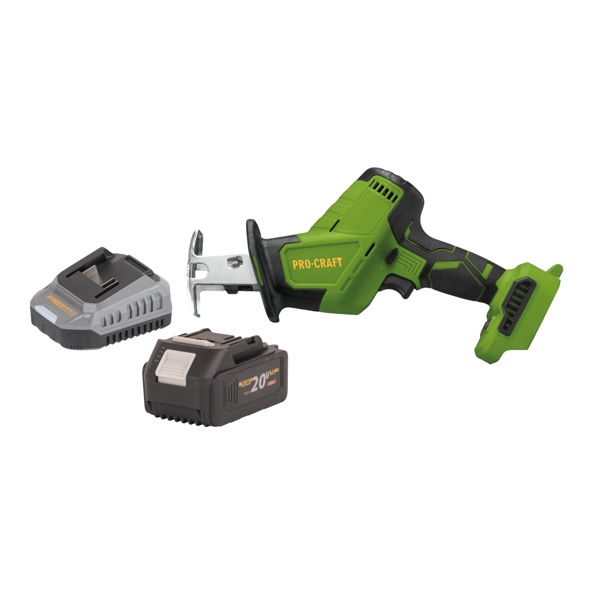 Procraft PSS36bb Akku Recipro Saebelsaege 20 V Brushless 1x Akku 4 0 Ah Ladegeraet 0 - toolbrothers