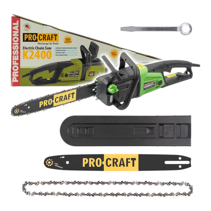 Procraft K2400 Kettensaege 2000 Watt 405 mm Schnittlaenge 0 - toolbrothers