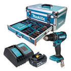 Makita DHP 485 SF1X9 Akku Schlagbohrschrauber 18 V 50 Nm Brushless 1x Akku 3 0 Ah Ladegeraet 96 tlg Zubehoer Set Koffer 0 - toolbrothers