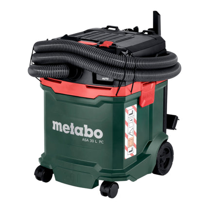 Metabo ASA 30 L PC Allessauger 1200 W 30 L PressClean 602086000 Nass und Trockensauger mit gewerblicher Zulassung 1 - toolbrothers