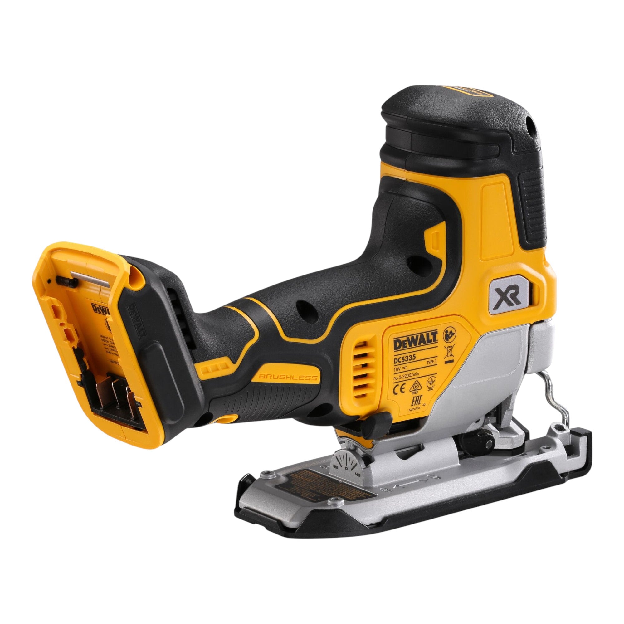 DeWalt DCS 335 M1 Akku Stichsaege 18 V 135 mm Brushless 1x Akku 4 0 Ah Ladegeraet 3 - toolbrothers