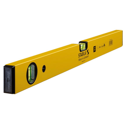 STABILA Type 70 Wasserwaage 60 cm ( 02284 ) zwei Libellen handlich horizontales und vertikales Messen - Toolbrothers