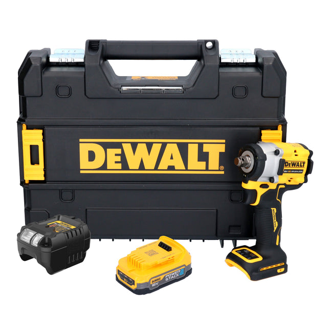 DeWalt DCF 921 E1T Akku Schlagschrauber 18 V 400 Nm 1 2 Brushless 1x Powerstack Akku 1 7 Ah Ladegeraet TSTAK 0 - toolbrothers
