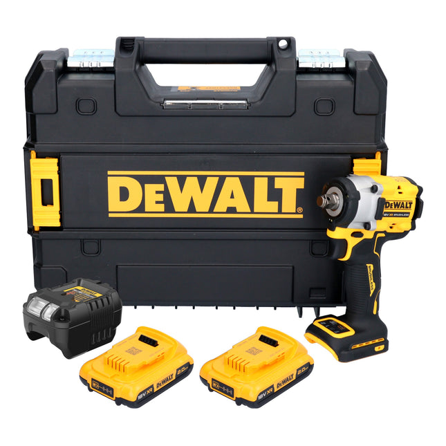 DeWalt DCF 921 D2T Akku Schlagschrauber 18 V 400 Nm 1 2 Brushless 2x Akku 2 0 Ah Ladegeraet TSTAK 0 - toolbrothers
