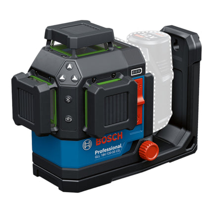 Bosch GLL 18V 120 33 CG Professional Kreuzlinienlaser gruen 35 m 0601065101 selbstnivellierend L BOXX 1 - toolbrothers
