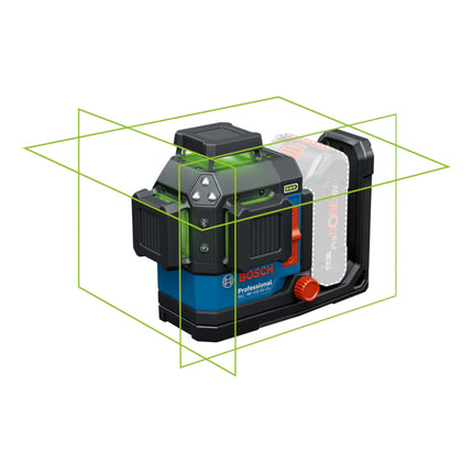 Bosch GLL 18V 120 33 CG Professional Kreuzlinienlaser gruen 35 m 0601065101 selbstnivellierend L BOXX 2 - toolbrothers